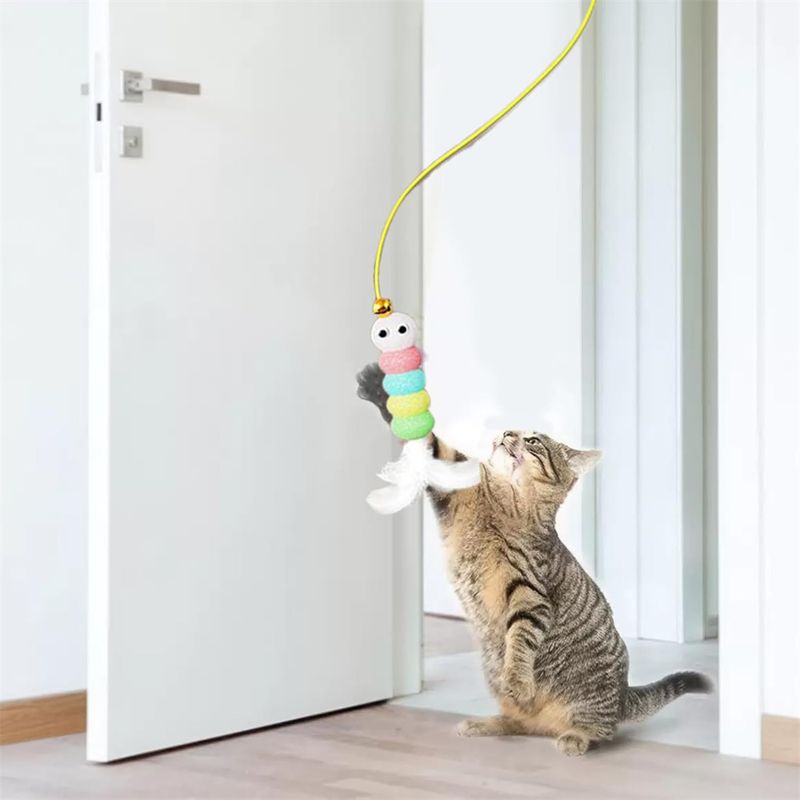 IntiMeg Jouet électrique suspendu pour chat