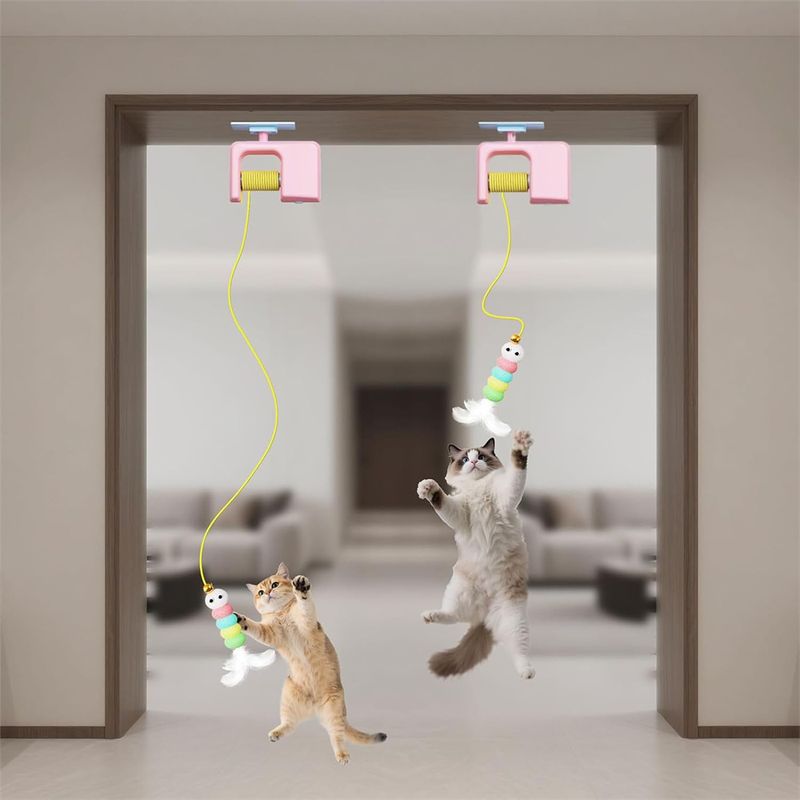 IntiMeg Jouet électrique suspendu pour chat
