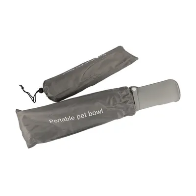 FurryFusion Assiette pour animaux en silicone pliable