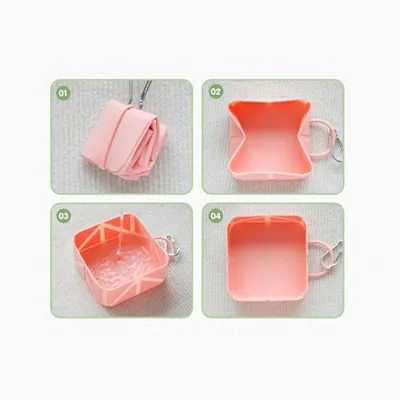 ZooVenture Tapis de voyage pliable en silicone