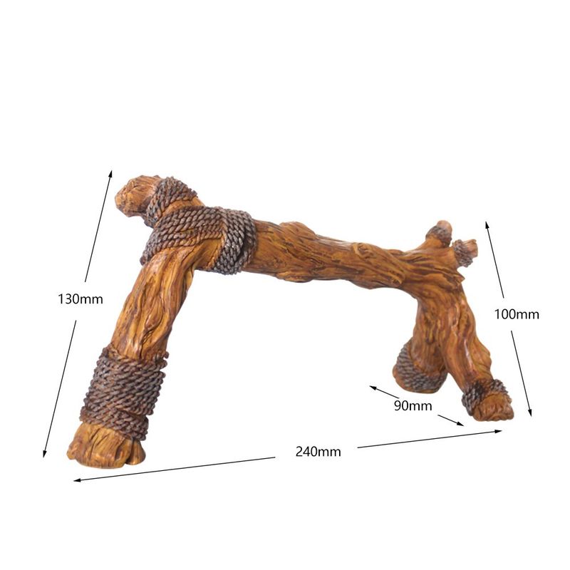 IntiMeg Branches de décoration pour terrarium de reptiles