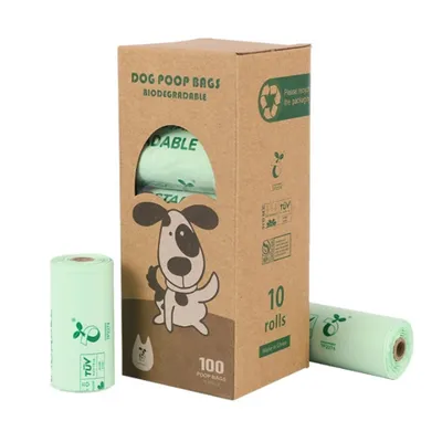 FurryFusion Sacs biodégradables pour crottes de chien