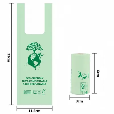 FurryFusion Bolsas biodegradables para excrementos de perro