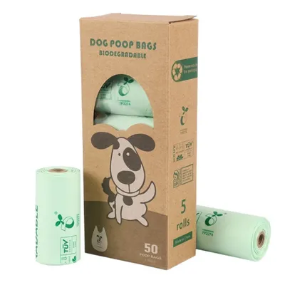 FurryFusion Sacs biodégradables pour crottes de chien