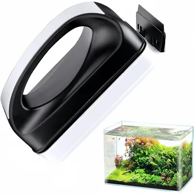 ZooVenture Nettoyeur Magnétique Pour Vitres D'Aquarium