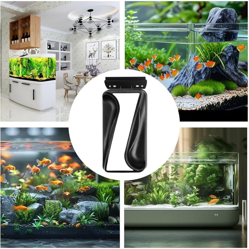 ZooVenture Nettoyeur Magnétique Pour Vitres D'Aquarium