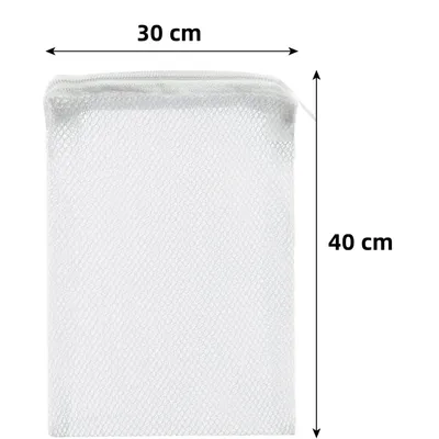 ZooVenture Lot De 10 Sacs Filtrants Réutilisables Pour Aquarium