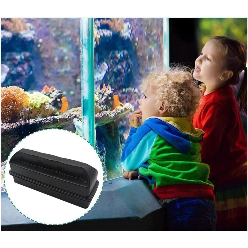 ZooVenture Brosse Magnétique Pour Verre D'Aquarium