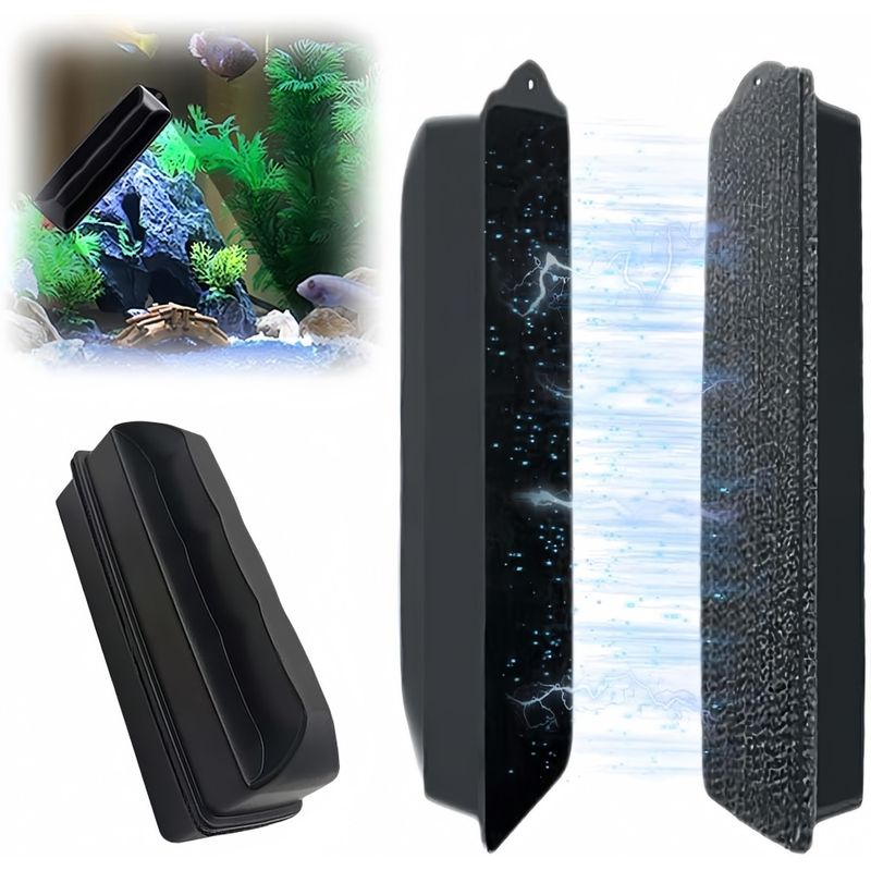 ZooVenture Brosse Magnétique Pour Verre D'Aquarium