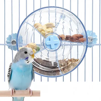 ZooVenture Comedero giratorio para pájaros y juguete