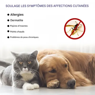 FurryFusion Spray insectifuge pour chiens et chats