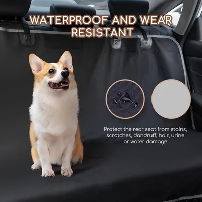 ZooVenture Cojín para asiento de coche para perros