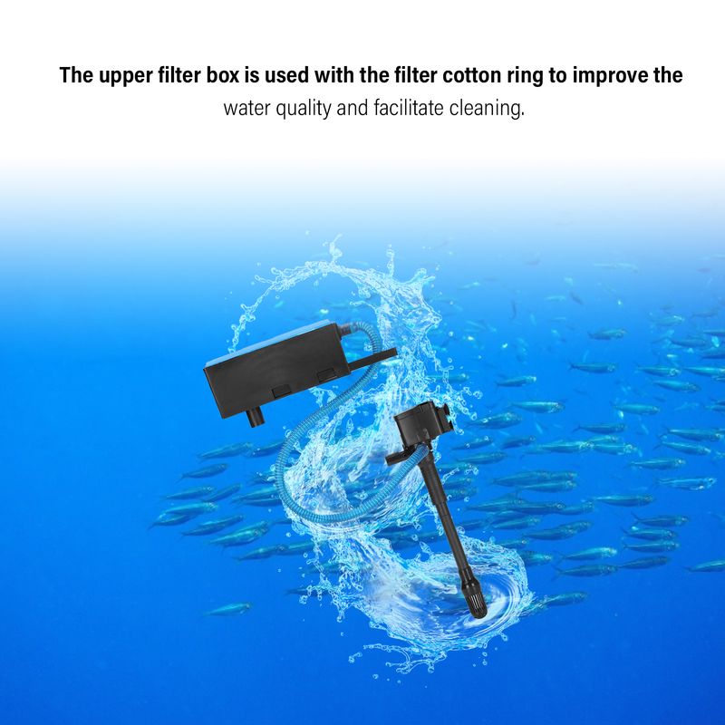 Filtre aquarium à poissons 3 en 1220V