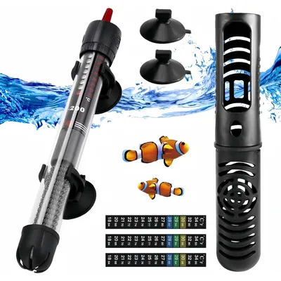 Barre chauffante d'aquarium de réservoir de poisson 25W