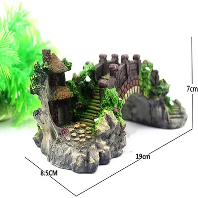 Résine Pont réservoir de Poissons Arc Arche Pavillon