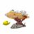 ZooVenture Décoration D'Aquarium En Forme De Pieuvre Jaune Grande Taille