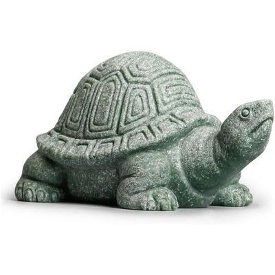 Statue de Tortue en Pierre | Décoration d'aquarium
