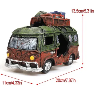 ZooVenture Décoration Pour Aquarium En Polyrésine Non Toxique