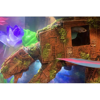 Décoration d'aquarium Transport Imperial Walker
