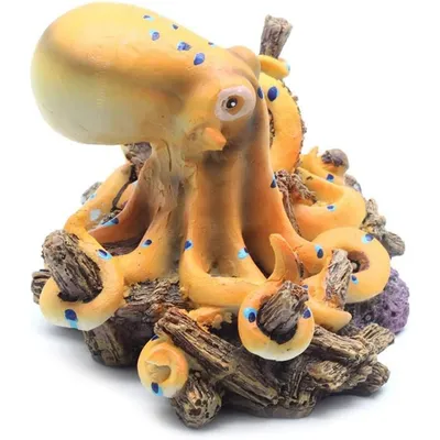 ZooVenture Ornement Poulpe Réaliste Pour Aquarium