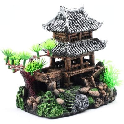 Décoration pour aquarium Château respectueux de l'environnement
