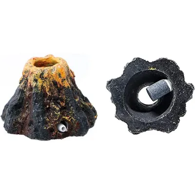 Aquarium Résine Volcan