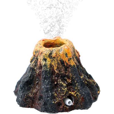 Aquarium Résine Volcan