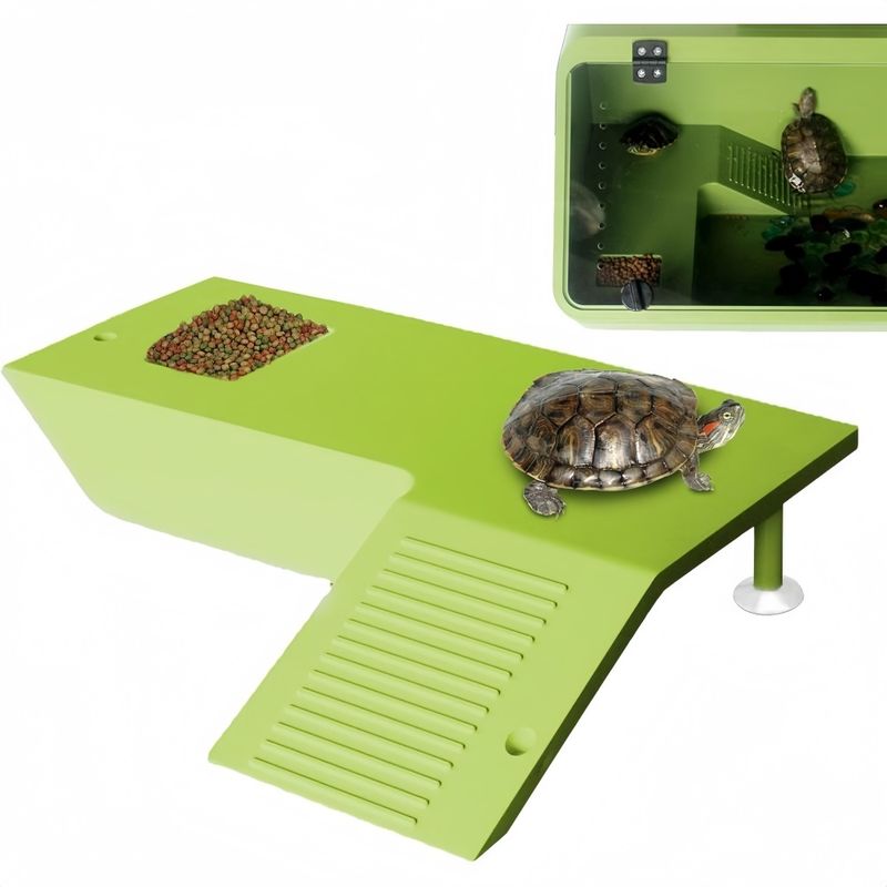 ZooVenture Plateformes De Prélassement Et D'escalade Pour Tortues