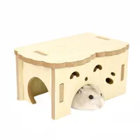 FurryFusion Maison pour animaux en bois
