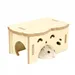 FurryFusion Maison pour animaux en bois