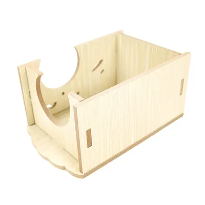 FurryFusion Maison pour animaux en bois