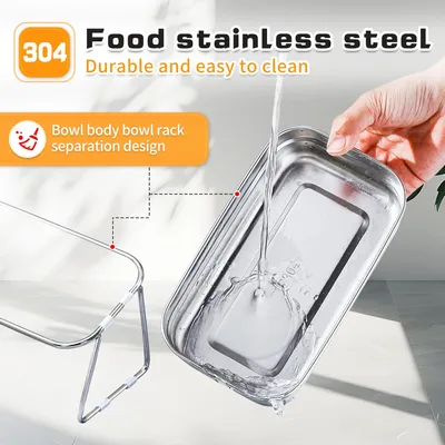 UAMLY Gamelle surélevée inclinée à 15° pour chat