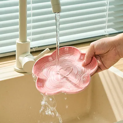 UAMLY Assiette en conserve pour chat, bol à bouche peu profonde