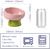 UAMLY Gamelle surélevée pour chat, forme tulipe