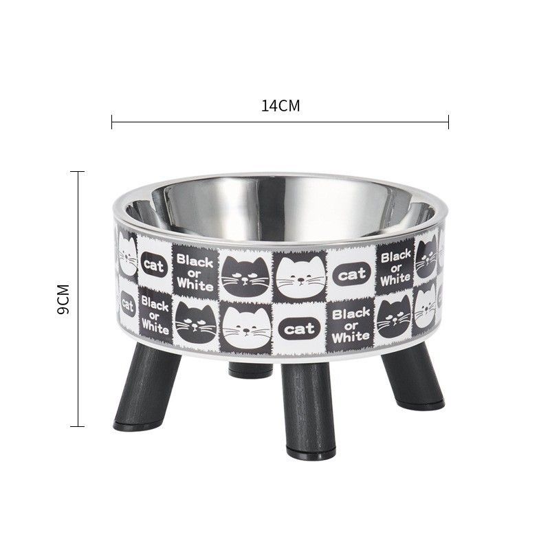 UAMLY Mangeoire surélevée pour chat, gamelle pour chat(Style 1)