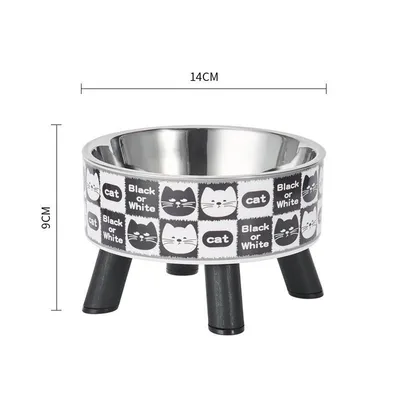 UAMLY Mangeoire surélevée pour chat, gamelle pour chat(Style 1)