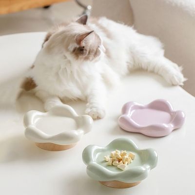 UAMLY cuenco de cerámica para gatos