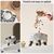 UAMLY Mangeoire surélevée pour chat, gamelle pour chat(Style 2)