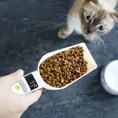 FurryFusion Cuillère de pesée pour nourriture de chien et chat