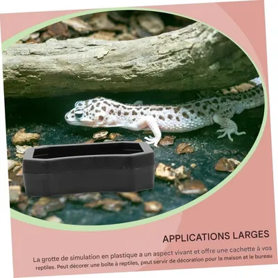 ZooVenture Set De 10 Pièces Bacs D'eau Et Gamelles Pour Reptiles