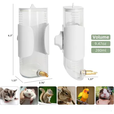 ZooVenture Abreuvoir Automatique 280ml Pour Oiseaux
