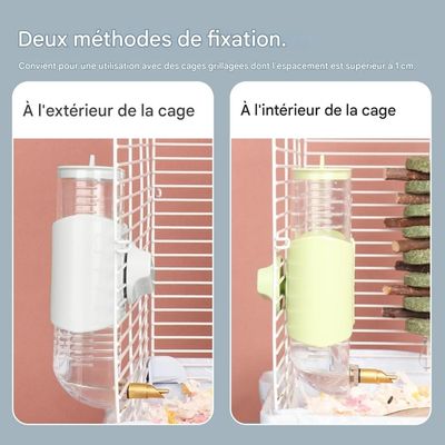 ZooVenture Bebedero automático para pájaros de 280 ml