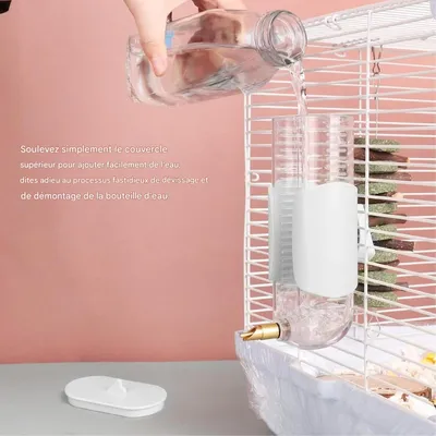 ZooVenture Bebedero automático para pájaros de 280 ml