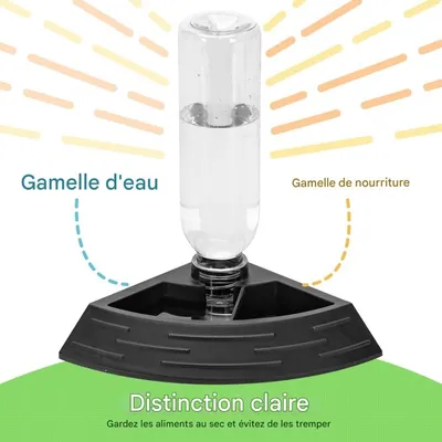 ZooVenture Distributeur De Nourriture Pour Tortues Terrestres