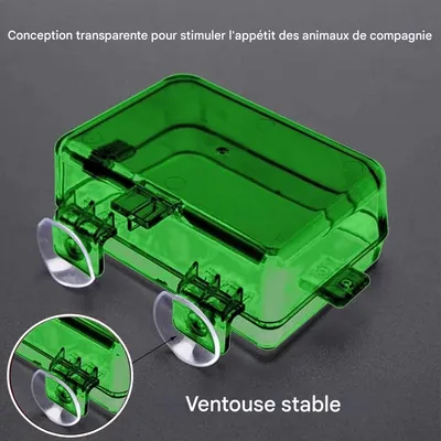 ZooVenture Ventouse Reptile Feeder Eau Bol Pour Tortue Gecko