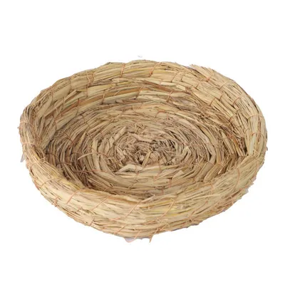 ZenPets Nids d'oiseaux en paille tissée