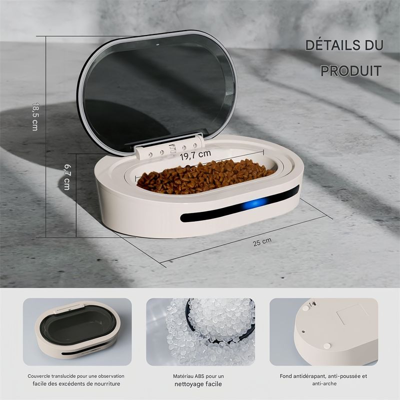 IntiMeg  Nourrisseur automatique pour animaux