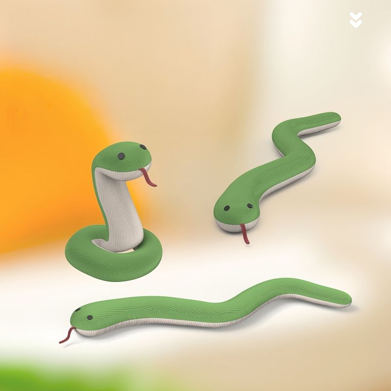 FurryFusion Jouet pour chat serpent