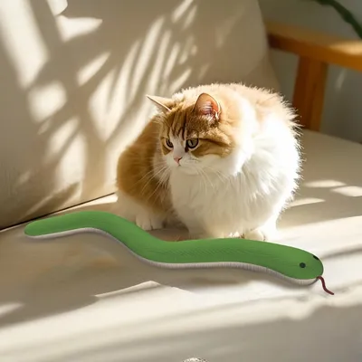 FurryFusion Jouet pour chat serpent