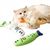 FurryFusion Jouet de chat en forme de poisson à menthe